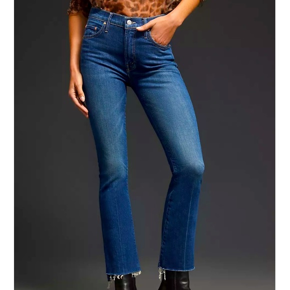 MOTHER Denim - MOTHER The Inside Crop Step Fray Sz 29 Girl Crush